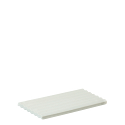 Wave bakke, Hvid mat