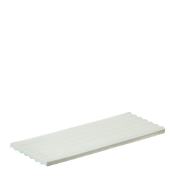 Wave bakke, Hvid mat