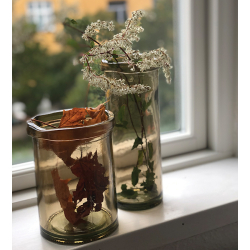 Barcelona vase, Mauve Taupe