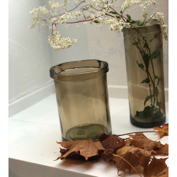 Barcelona vase, Mauve Taupe