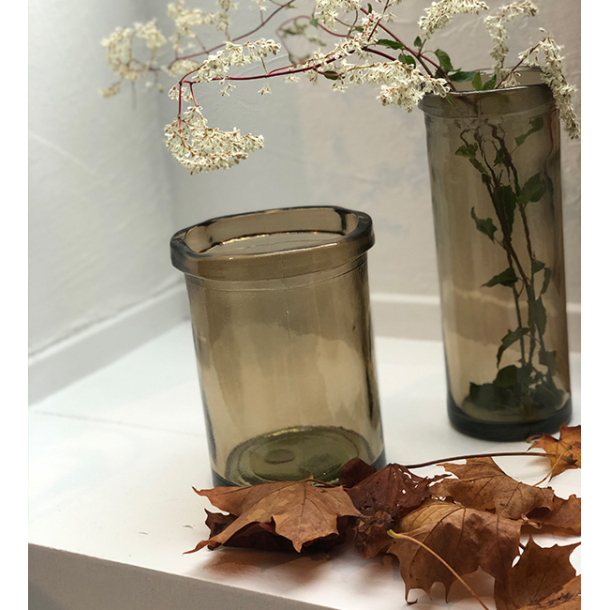 Barcelona vase, Mauve Taupe