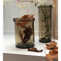 Barcelona vase, Mauve Taupe