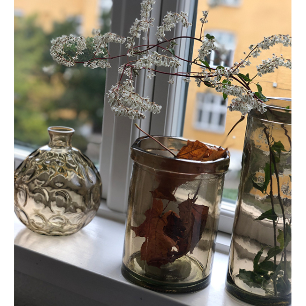 Barcelona vase, Mauve Taupe