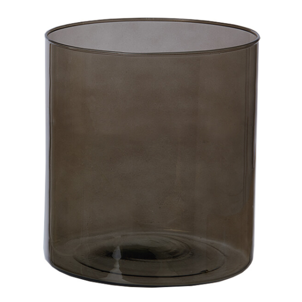 XL Valencia glas D22 vase / lanterne, Kaffe