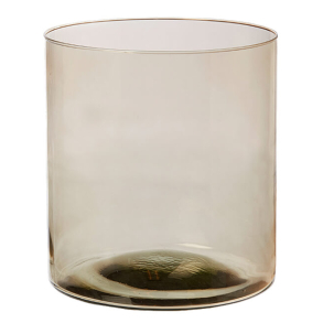 XL Valencia glas D22 vase / lanterne, Champagne