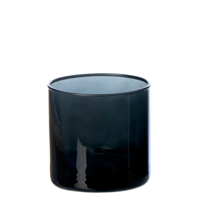 Valencia Glas D9, vase / lysestage, Black