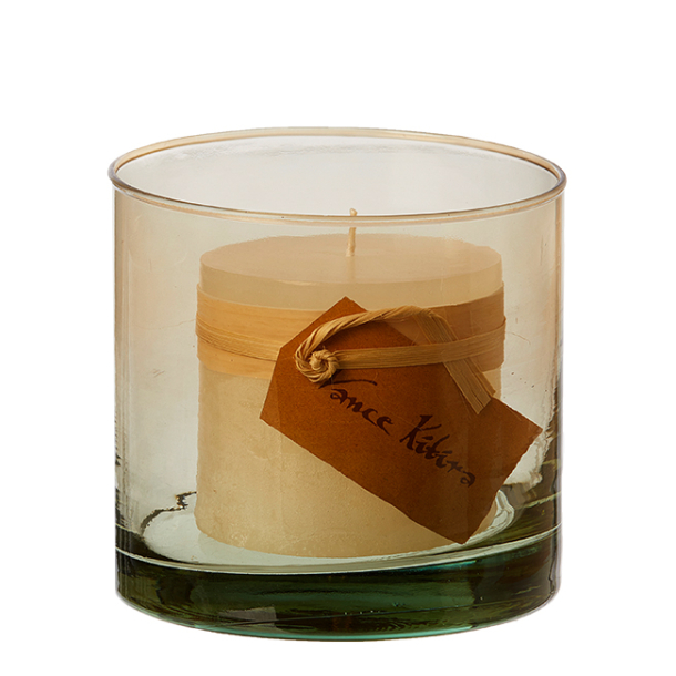 Valencia Glass D13, vase/lysestage, Champagne