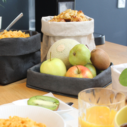 XL Lollie bakke, Dark Grey