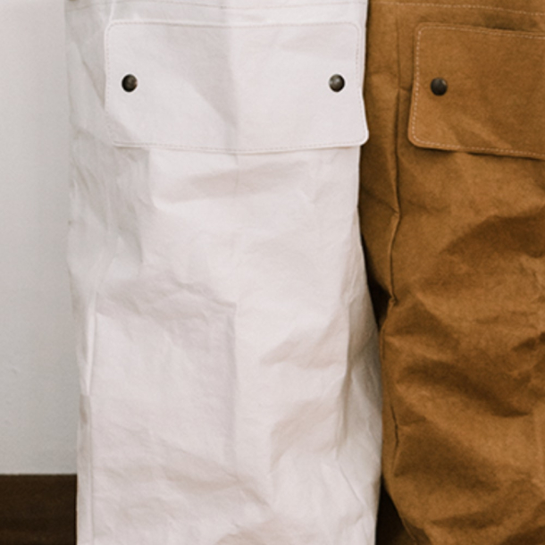 Laundry Bag / Vasketjskurv, White