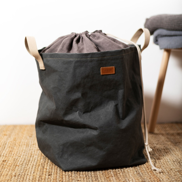 Positano Linned vasketjskurv, Black