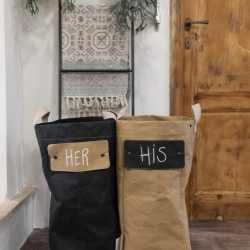 Laundry Bag / Vasketjskurv, Natural