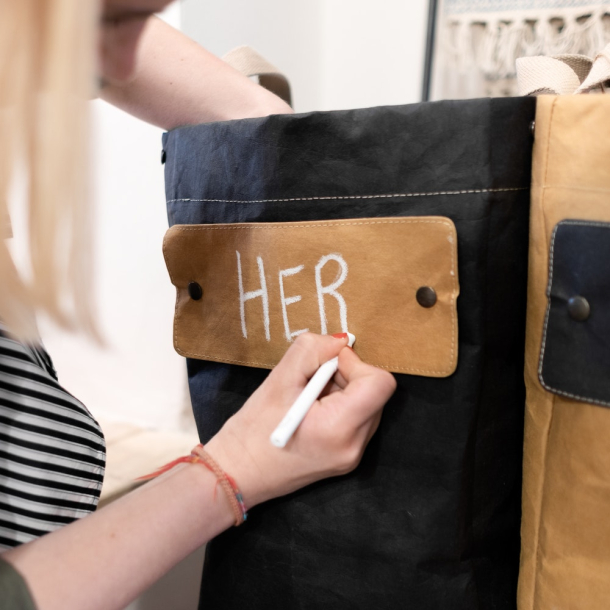 Laundry Bag / Vasketjskurv, White