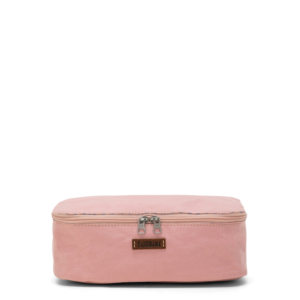 Lipari Bucket Case Small, Rosa Quartzo