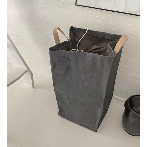 Lapo Laundry Bag, Mrke Gr