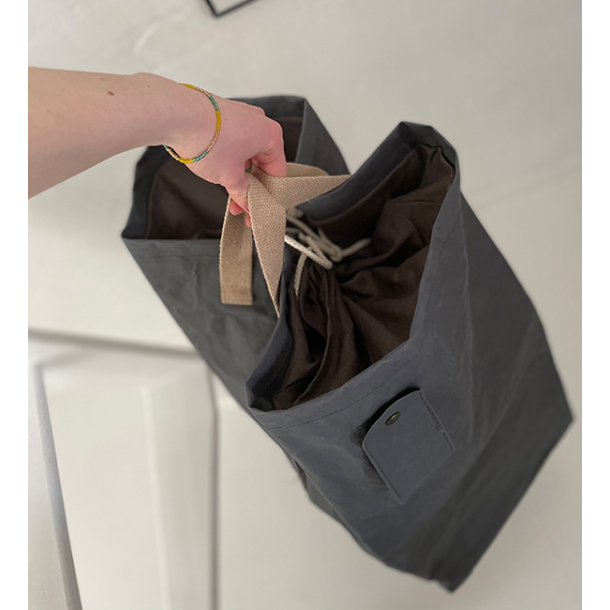 Lapo Laundry Bag, Mrke Gr