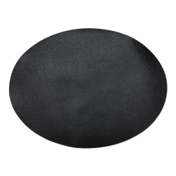 La Paper Placemat Oval, Black