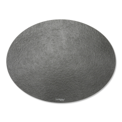 La Paper Placemat Oval, Black