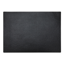La Paper Placemat Rectangle, Black