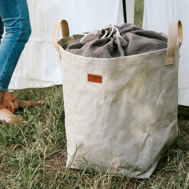 Positano Linned vasketjskurv, Ocra