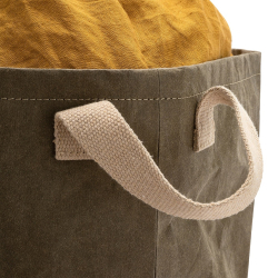 Positano Linned vasketjskurv, Olive