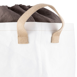 Positano Linned vasketjskurv, White