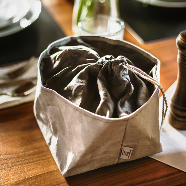 Porta Pane basket. Grey/Dgy