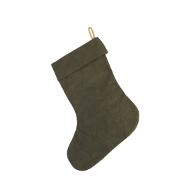 Small Christmas stocking, julesok Dark Green