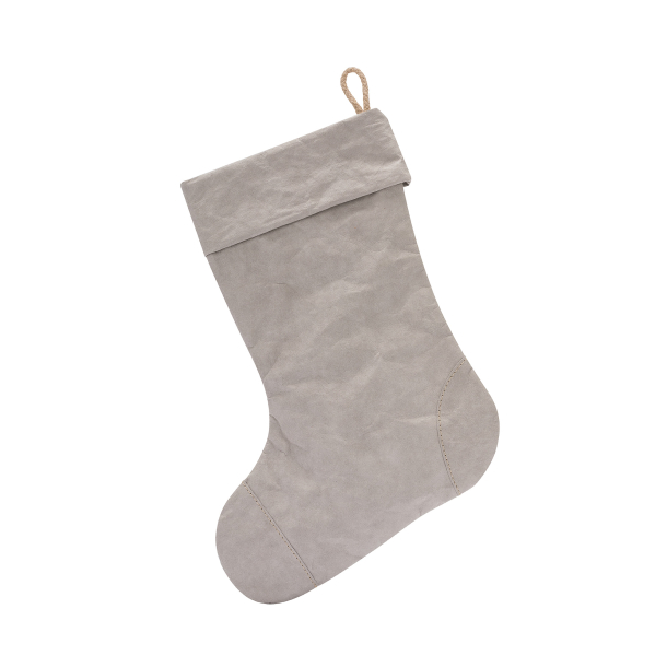 Small Christmas stocking, Grey