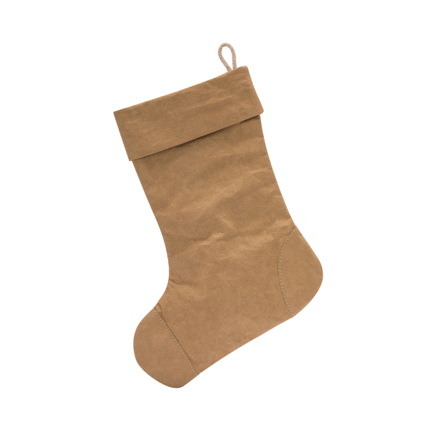 Small Christmas stocking, Natural