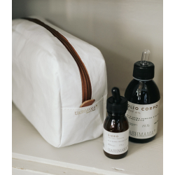 Toilettaske / Makeup pung lille, Hvid 