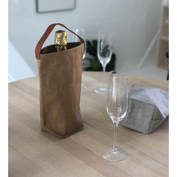 Wine Bag, Dark Grey