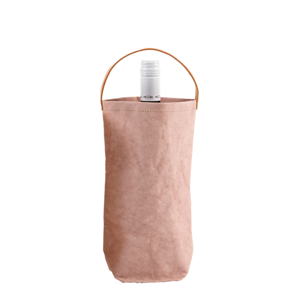 Wine Bag, 18xH:36, Rosa Quarzo