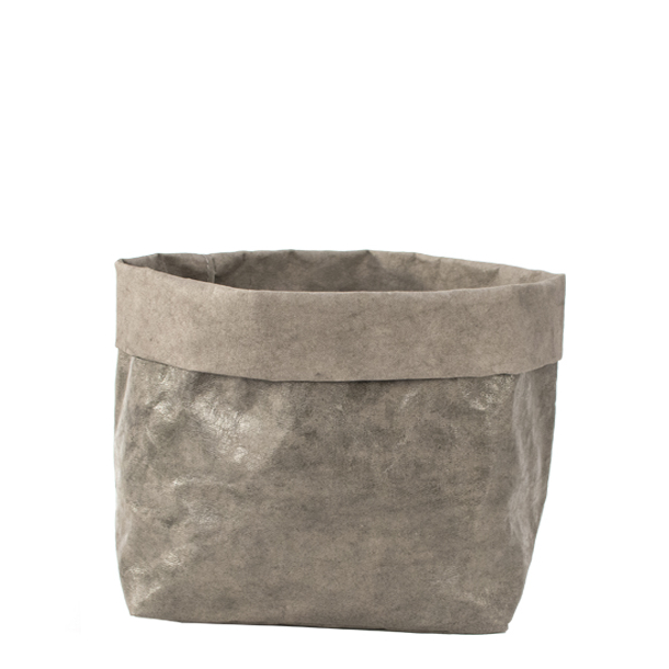 Large Paper Bag, LUX Dark Grey