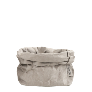 Washable Paper Bag, Grey