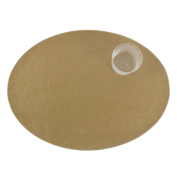 Oval Placemat, vaskbart papir, TEC Natural