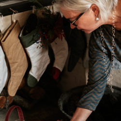 Julesok lille, eco-papir, Natur