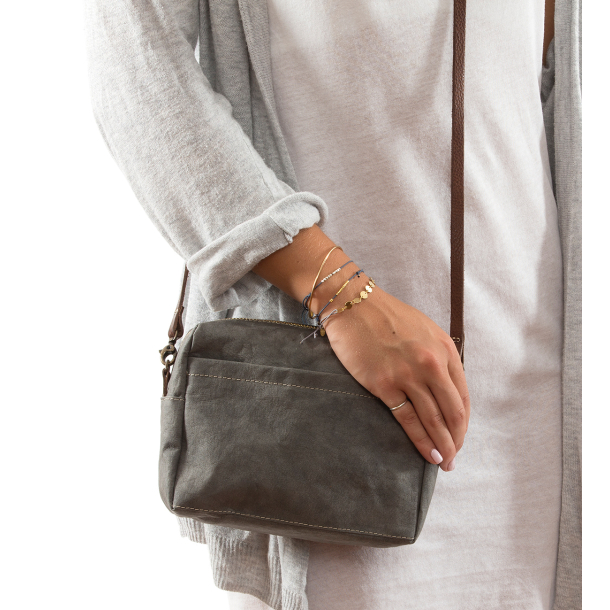 Tracolla Skuldertaske, Mrkegr