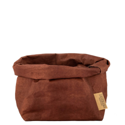 Washable Paper Bag, Cognac