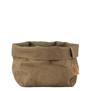 Washable Paper Bag, Olive