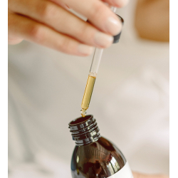 Body oil med kologisk olivenolie