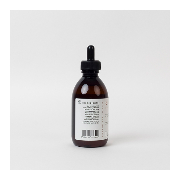 Body oil med kologisk olivenolie