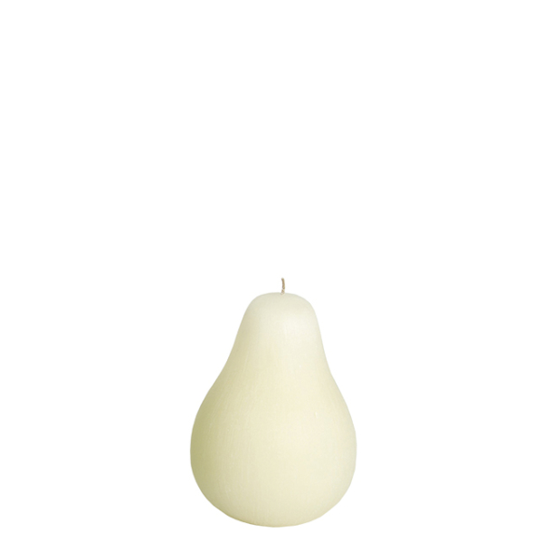 Brushed Pear Candle, pear fragrance Ivory
