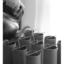 Ritz bloklys, Green/Gold