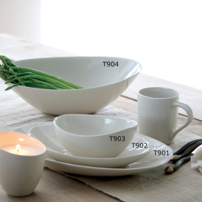 Contempo Salad Plate Ivory