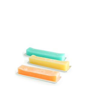 Fashion lys med keramikbakke, Turkis