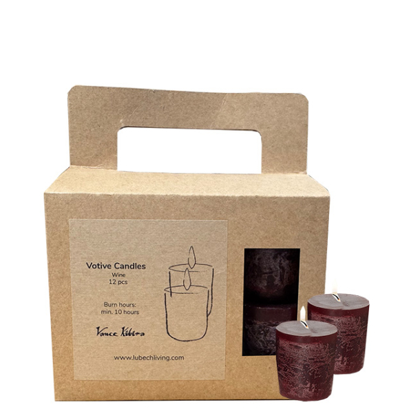 Timber&reg; Votives, st m/12 stk, Wine