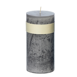 Timber&reg; Pillar Candle, Grey