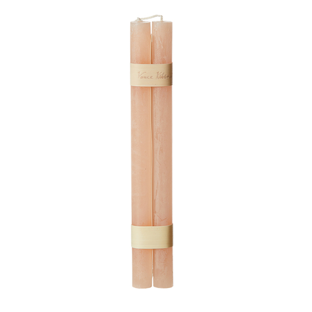 Timber&reg; taper candles, set of 2 (hanging),  Pink Sand