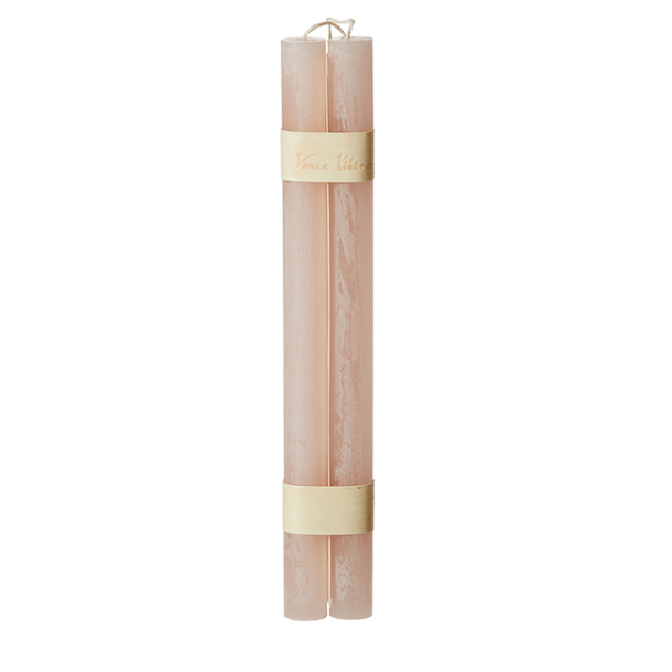 Timber&reg; taper candles, set of 2 (hanging), Soft Pink