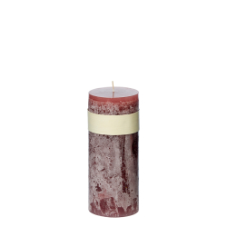 Timber� Pillar Candle, Rose Taupe